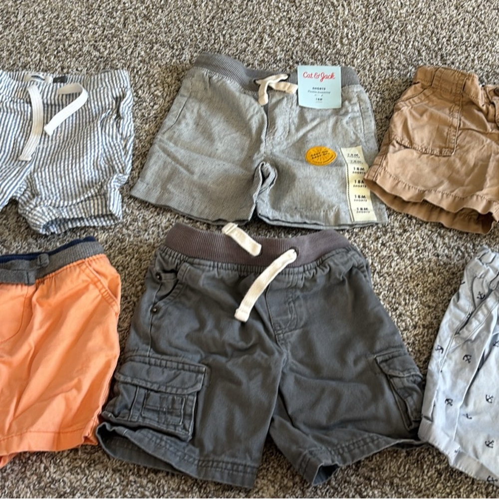 18 month old Shorts (variety pack)